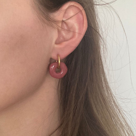 Pampilles mini Kira bordeaux