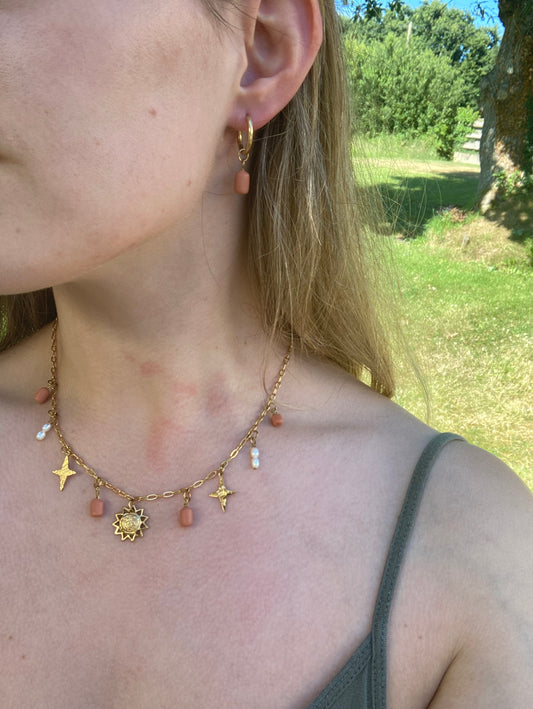 Pampilles "charm" Alma terracotta