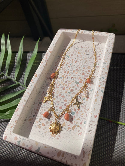 Collier Alma terracotta