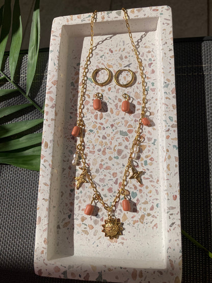 Pampilles "charm" Alma terracotta