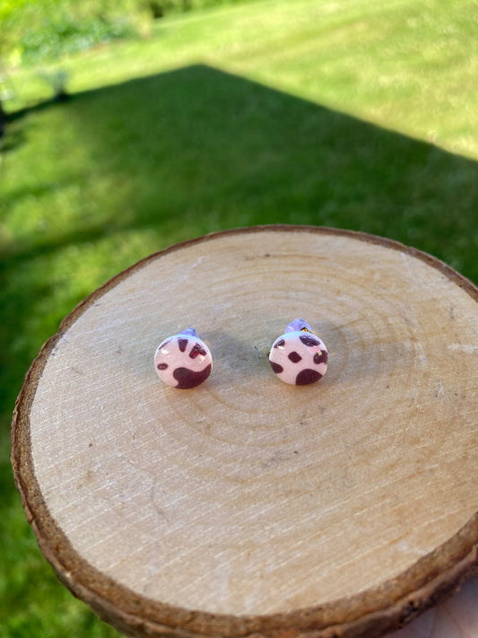 Puces d'oreilles Ana effet vache