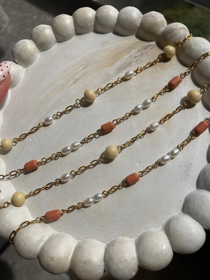 Bracelet Alma terracotta