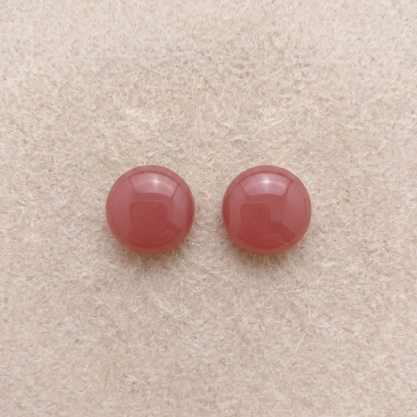 Puces d'oreilles Ana bordeaux