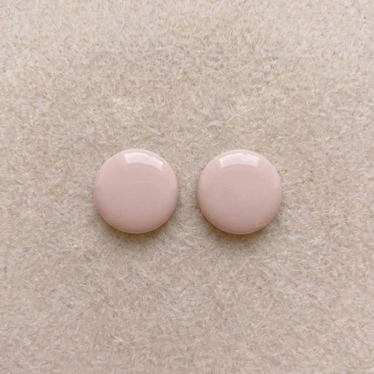 Puces d'oreilles Ana rose pastel