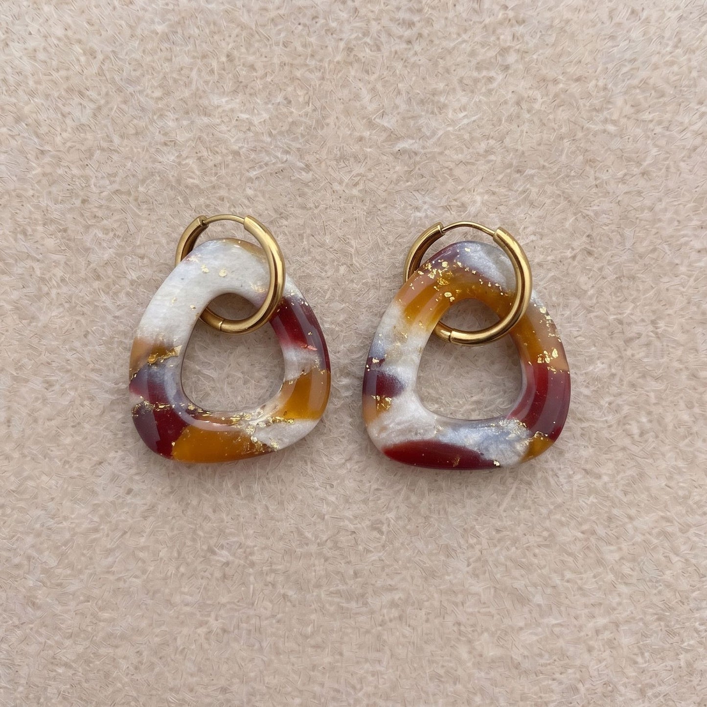 Pampilles Tessa ambre d'automne
